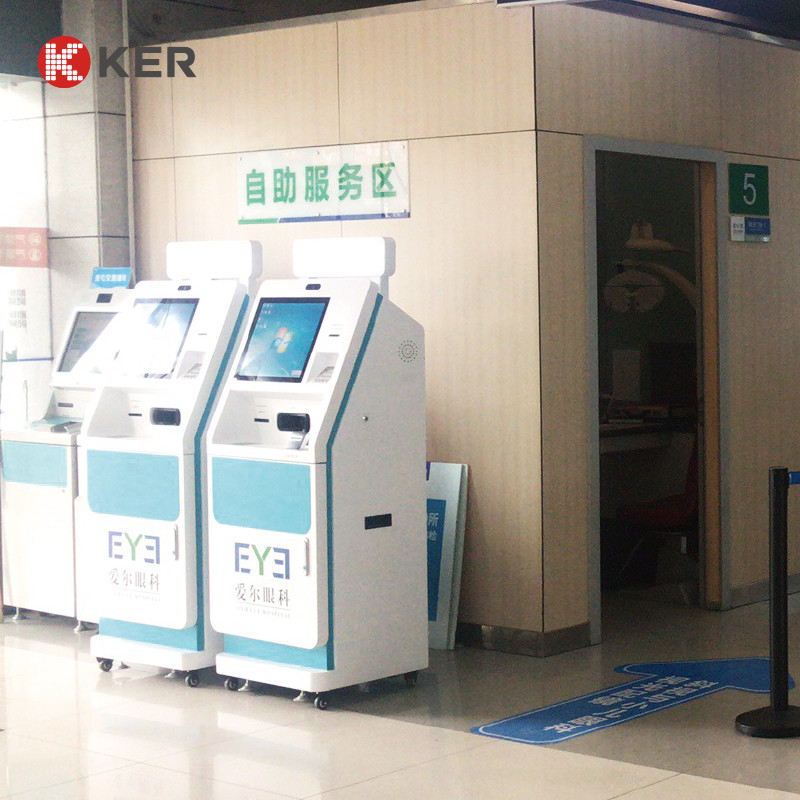 ultimo caso aziendale circa Il terminale di self service di KER Hospital infine disposto nell'ospedale dell'occhio di Aier a Chengdu. Tratti rapidamente le visite mediche in una fermata.